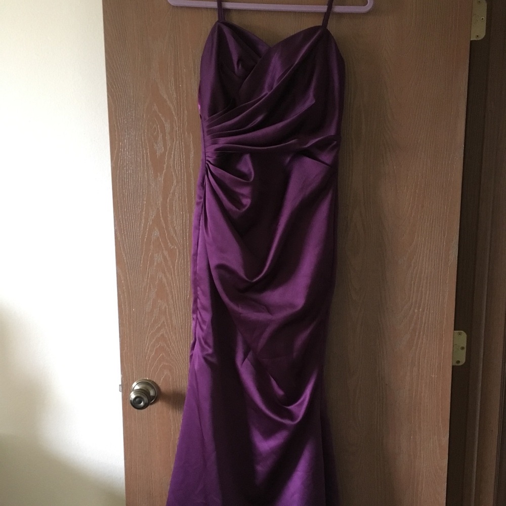 Floor-length formal gown!